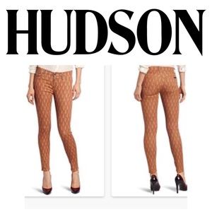 Hudson Jeans Nico mid rise super skinny jeans
